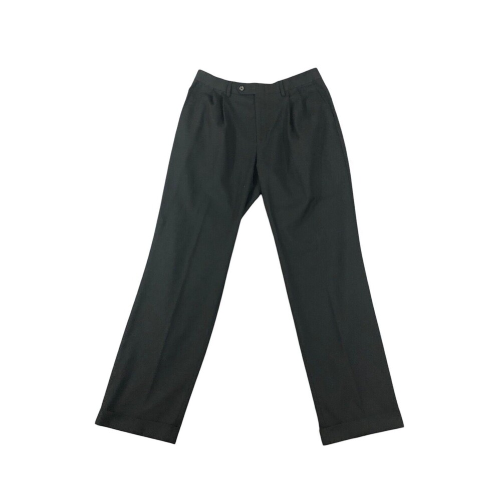 Ralph By Ralph Lauren Mens Dress Pants Black 34x32